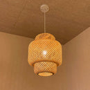 Modern Bamboo Hand Woven Bamboo Art Chandelier Dining Rroom Bamboo Lantern Chandelier Bedroom Dining Room Lamp