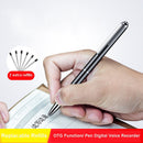 Professioneller Aufnahmestift 32GB 64G 128G Tragbarer Diktiergerät Digitales Tonaufnahmegerät Langzeit-Audiorecorder