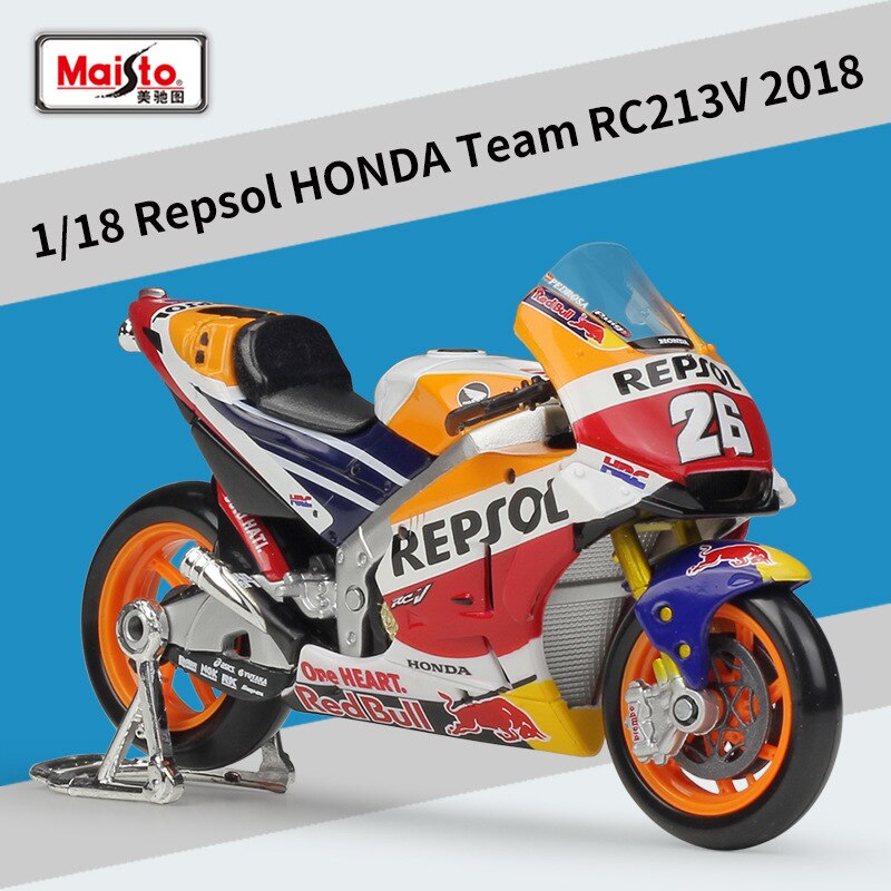 Maisto 1:18 2018 GP Racing Desmosedici RR Factory Racing Team 04