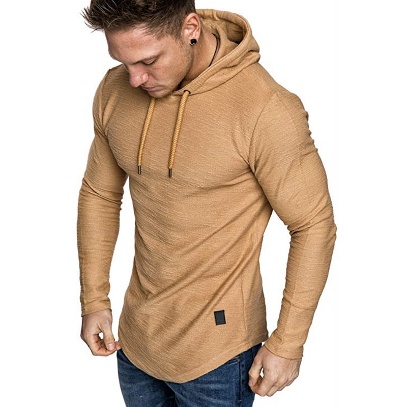 2022 New Men&#39;s Brand Solid Color Sweatshirt Fashion Men&#39;s Hoodie Spring And Autumn Winter Hip Hop Hoodie Male Long Sleeve M-3XL