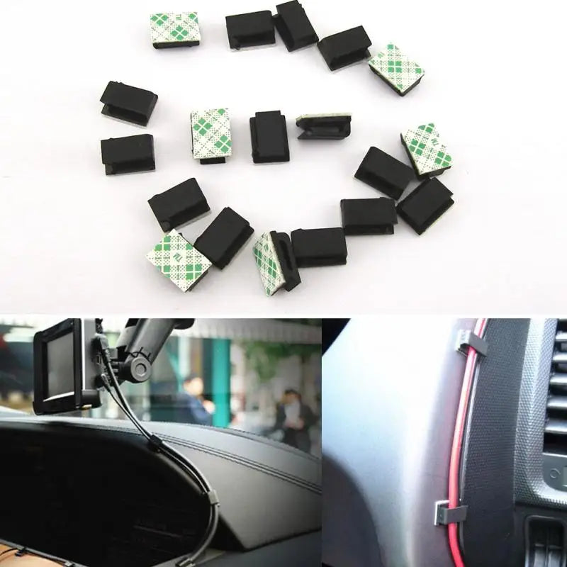 Car Styling 40pcs Car Wire Fixing Clips for dacia duster mercedes w203 volvo xc60 renault megane peugeot 508 renault