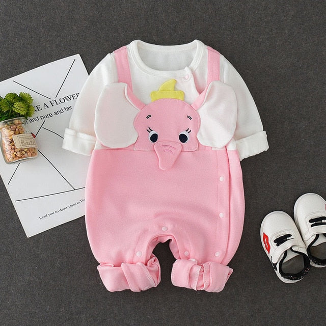 Newborn baby jumpsuit, baby boy and baby cotton covered foot jumpsuit. 9