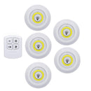 Smart LED Lights Wireless Cabinet Light Remote Control Dimmable Night Light Kitchen Bedroom Wardrobe Cabinet Lighting Wall Lamp