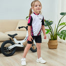 2022 Children's Balance Bike Cycling Clothes Short Sleeve Cycling Jersey Set For Kid Summer Sports Girl Bicycle Clothing