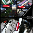 120 Lumens USB Rechargeable Bicycle Light Cycling Rear Light LED Taillight Waterproof MTB Road Bike Light Back Lamp for Bicycle
