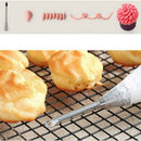 Puff Nozzles Cupcake Injector Pastry Syringe Cream Socket Icing Piping Tip Bag Cake Confectionery Equipment Kit Decorating Tools