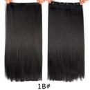 Alileader Favourite Synthetic 5Clips In Hair Long Wave Clip In Hair Extension Synthetic Hair Extensions Ombre Fake Hairpieces