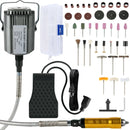 SucceBuy Hanging Flexshaft Mill 380/560/780W Electric Jewelry Grinding Polishing Tools Stepless Speed Stone Wood Sanding Pen Kit