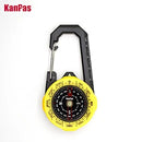 KANPAS carabiner compass/ Outdoor compass/ Camping, Hiking compass, CA-37