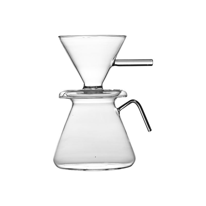 Portable Drip Coffee maker glass Pot espresso machine kettle percolator milk pitcher tea pot Reusable pour over Coffee Filters