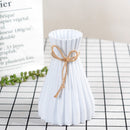 Plastikvasen Heimdekoration Anti-Keramik Vasen Europäische Hochzeit Moderne Dekorationen Rattan-ähnlich Unzerbrechlich Kreative Einfachheit