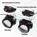 Ronan 2pcs LHD 2.5 inch Bi-xenon Ver 9.5 Car Headlight Projector Lens for H1 H4 H7 Socket Car Retrofit Upgrade