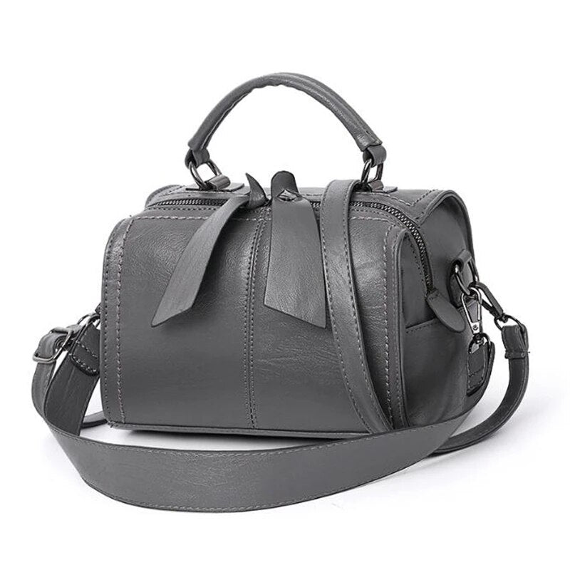 2021 New Women Leather Crossbody Bag Small Messenger bags Lady Cute Handbags Girls Shoulder Bag bolsas Sac A Epaule Black Brown