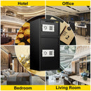SucceBuy 33" Double Door Safe Deposit Box Secret Hidden Piggy Bank Steel Separate Storage Space Electronic Lock for Office Home