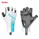 Sommer Herren Damen Rennradhandschuhe Radhandschuhe Halbfinger Rutschfest Stoßdämpfend Gelgepolstert Fahrradhandschuhe MTB Rennhandschuhe