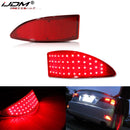 iJDM Car LED Tail Rear Bumper Reflector Lights For Lexus IS250 IS350 Function as Tail,Brake & Rear Fog Lamps,Turn Light 06-2013