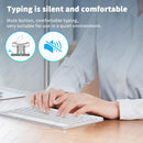 Tastatur für Tablet Android iOS Windows Kabellose Maus Tastatur Bluetooth-kompatible Regenbogen-Hintergrundbeleuchtung Tastatur für iPad Telefon
