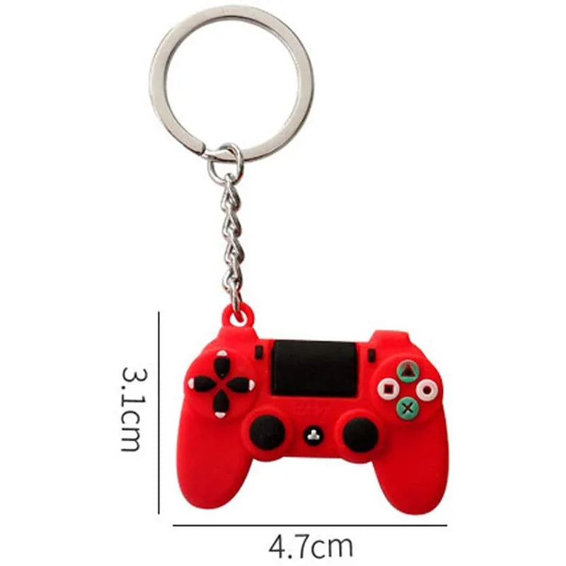 1PCS Silicone Case for PS4 Controller Small Gift Keychain Soft Rubber Gamepad for Sony Playstation 4 Slim Pro Joystick