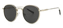 Kachawoo men's round sunglasses retro metal gold black brown classic sun glasses fashion woman accessories gifts drop ship