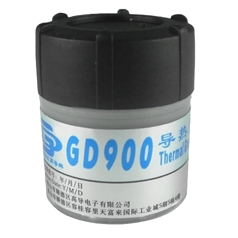 GD900 Compound Paste Thermal Grease Thermocouple Heatsink for Coolers MOS Tube CPU Processor Thermostat High Performance 24BB