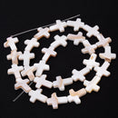 Natural Shell Beads Mother of Pearl Love Star Oval Round Flat Loose Spacer Beads for Jewelry Making DIY Charm Bracelet Necklace