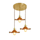 IWHD Nordic Style Simple LED Pendant Light Fixtures Bedroom Living Room Bar Colorful Glass Copper Hanging Lamp Lights Edison