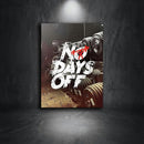 Gym Poster Motivational Interior Design Bodybuilding Home Words Canvas Painting Inspring Quote Wall Art No Days Off Prints