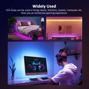 ColorRGB, LED-Lichtstreifen 10M 15M, Musiksynchronisation Farbwechsel RGB LED-Streifen 24-Tasten-Fernbedienung, APP-Steuerung, SMD5050, Für TV PC Zuhause