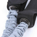 2PC Waist Abdominal Slimming Equipment Double Wheels Ab Roller Stretch Trainer Resistance Exercise Fitness Elastic Pull Rope
