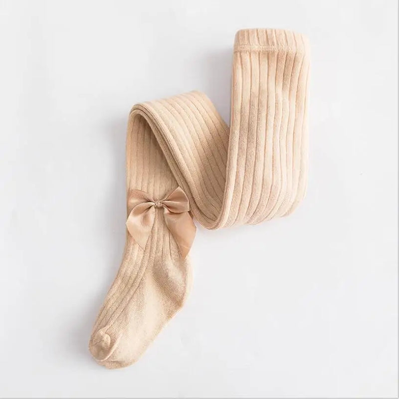 Girl Winter Bowknot Tights Cotton Baby Pantyhose spring autumn rabbit baby socks baby pantyhose children's pants Leg Warmers