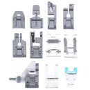 11 Pcs Domestic Sewing Machine Foot Feet Snap On For Brother Singer Set Sewing Tools Accessory Household Embroidery Machine Foot