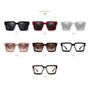 2020 Fashion Classic Luxury Brand Design Oversized Square Sunglasses Women Men Shield Big Frame ins Sun Glasses For Female UV400