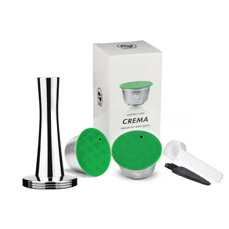 Dropshipping Link For Dolce Gusto For Nespresso Refillable Coffee Capsule Plastic Capsule Refillable Reusable