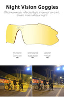The Aero Sentinel | Polarized Cycling Glasses with 5-Lens Interchange System
