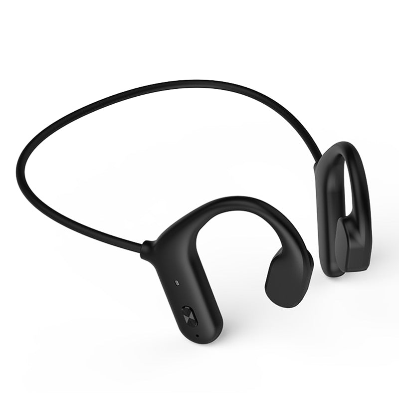 KS20 Bone Conduction Earphones Wireless Bluetooth 5.0 Waterproof Sports Headphones Noise Reduction Magnetic Headsets With Mic