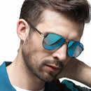 AOWEAR Herren-Flieger-Sonnenbrillen Polarisierte Spiegel-Sonnenbrillen für Herren HD-Fahr-Polaroid-Sonnenbrillen lunettes de soleil homme