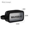 Travel Storage Toiletry Organize Women Waterproof PVC Cosmetic Portable Bag Transparent  Zipper Make Up Case Female Wash Kit