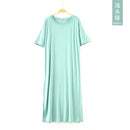 Plus size Fashion Summer Night Dress Women Nightgowns Sleepwear Women's Sleepshirts Modal Cotton Candy Color Ladies Nightwear