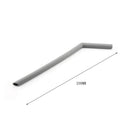 6 pcs Reusable Food Grade Silicone Straws Straight Bent Drinking Straw With Cleaning Brush Set Party Bar accessory
