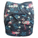 Pororo ecological diapers for baby girl boy Cloth diapers bamboo charcoal washable reusable diapers waterproof double leg gusset