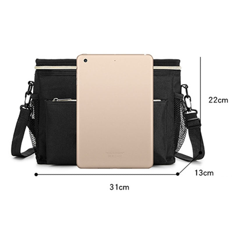 Waterproof Diaper Bag Large Capacity Mommy Travel Bag Multifunctional Maternity Mother Baby Stroller Bags Organizer Mummy Bag