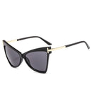 Sexy Women's Cat Eye Sunglasses Metal 2020 Fashion shades Luxury Oversized Sunglasses Female Lady Triangle Eyewear Accessories