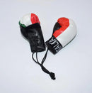 boxing gloves in the car mirror keychain  Gloves Pendant Boxing Lobster Clasp Men and Women Car Keychain Gift