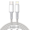 Baseus 20W USB Type C to Lighting Cable for iPhone 12 Mini Pro Max PD Fast Charging Cable For iPhone 11 Pro X 8 7 Plus Data Wire