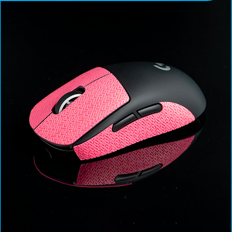 Mouse Grip Tape For Logitech G Pro X Superlight 2 GPX Simple Solid Color Skate Handmade Sticker Non Slip Lizard Skin Suck Sweat