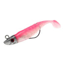 Künstliche Köder Jigging Weichköder Angelköder 9/11cm 15.6/23.3g DIY Kopf Jig Fisch T-Schwanz Wolfsbarsch Köder Angelausrüstung 6 Farben