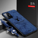 For Xiaomi Mi 11T Pro Case Luxury Soft STPU+Hard fabric Deer Protective Back Cover Case for xiaomi mi 11t mi11t pro phone shell