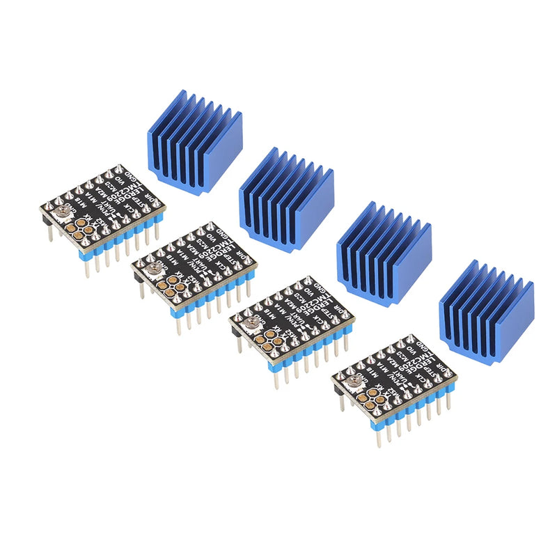 LERDGE 3D Printer Parts TMC 2209 Stepper Motor Driver 256 UART TMC2208 A4988 LV8729 TMC2130 Stepstick 2.0A ultra-silent Ender3