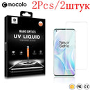 2Pcs Mocolo UV Full Screen Tempered Glass Film On For One Plus Oneplus 7 7t 8 9 10 11 12 12r Pro Oneplus12 Oneplus11 Protector