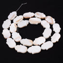 Natural Shell Beads Mother of Pearl Love Star Oval Round Flat Loose Spacer Beads for Jewelry Making DIY Charm Bracelet Necklace